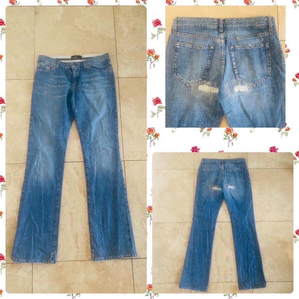 Kulson Italy Med Wash Denim Sz 40 32Wx34L